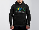 BAD BOY Brazil HOODIE - black